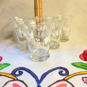 6 peice Sherry glasses